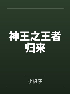 神王之王者归来封面