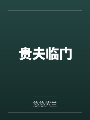 贵夫临门笔趣阁无弹窗封面