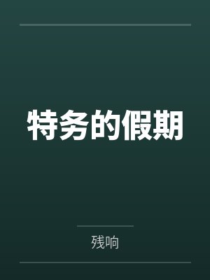 柳海诚风清Y特务的假期封面