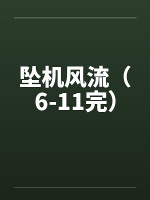 坠机风流（6-11完）封面