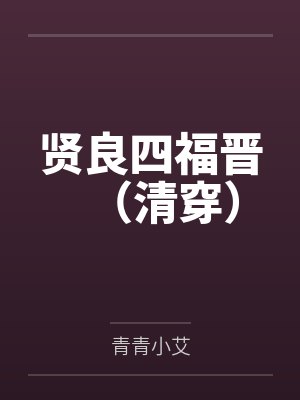 贤良四福晋（清穿）封面